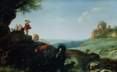 Landschaft mit der Flucht nach Ägypten